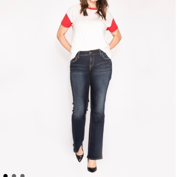 Silver Jeans Denim - NEW • Silver Jeans • Suki Bootcut Jeans Indigo 14